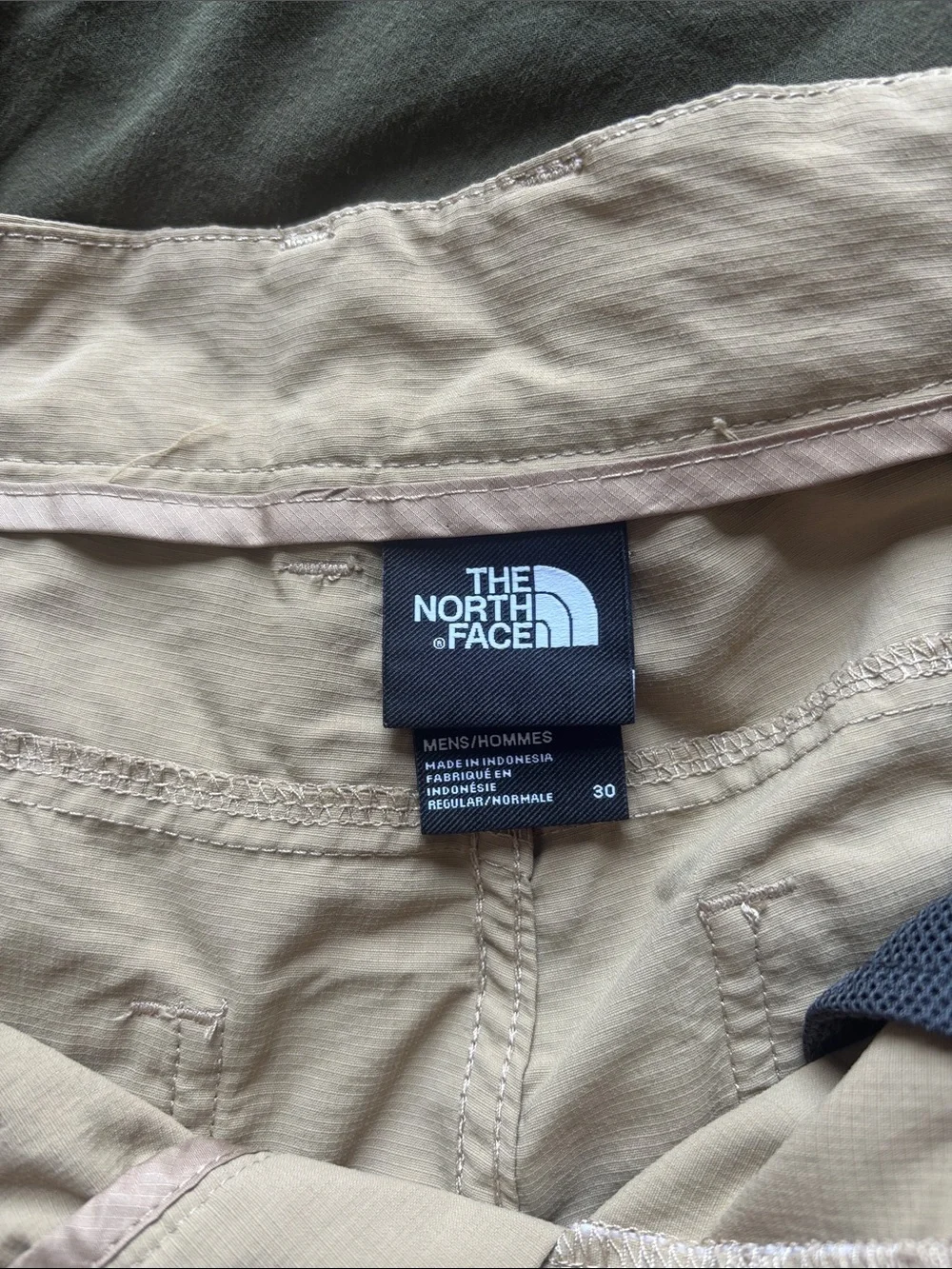 The North Face Light Beige Men's Hybrid Shorts